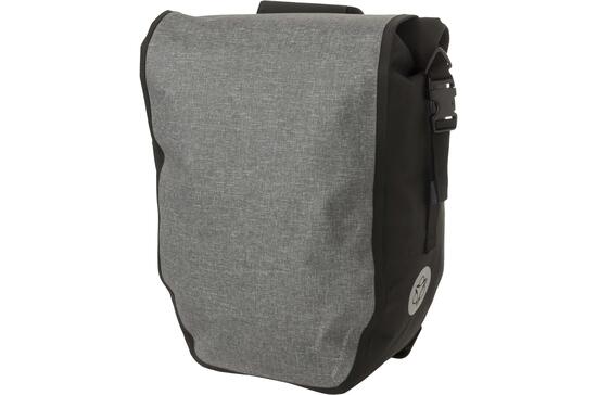 Borsa bici singola Shelter Large impermeabile grigia