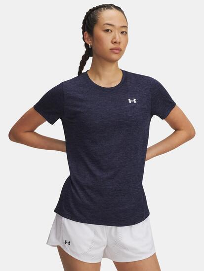 Tshirt Manches Courtes Motif/style À Nœud Femme (Bleu Nuit)