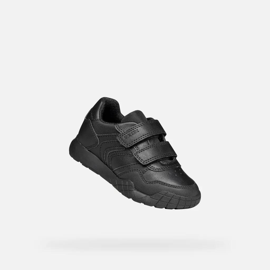 Chaussures Pour Uniforme Garçon J RANN-E BOY Noir 6/7