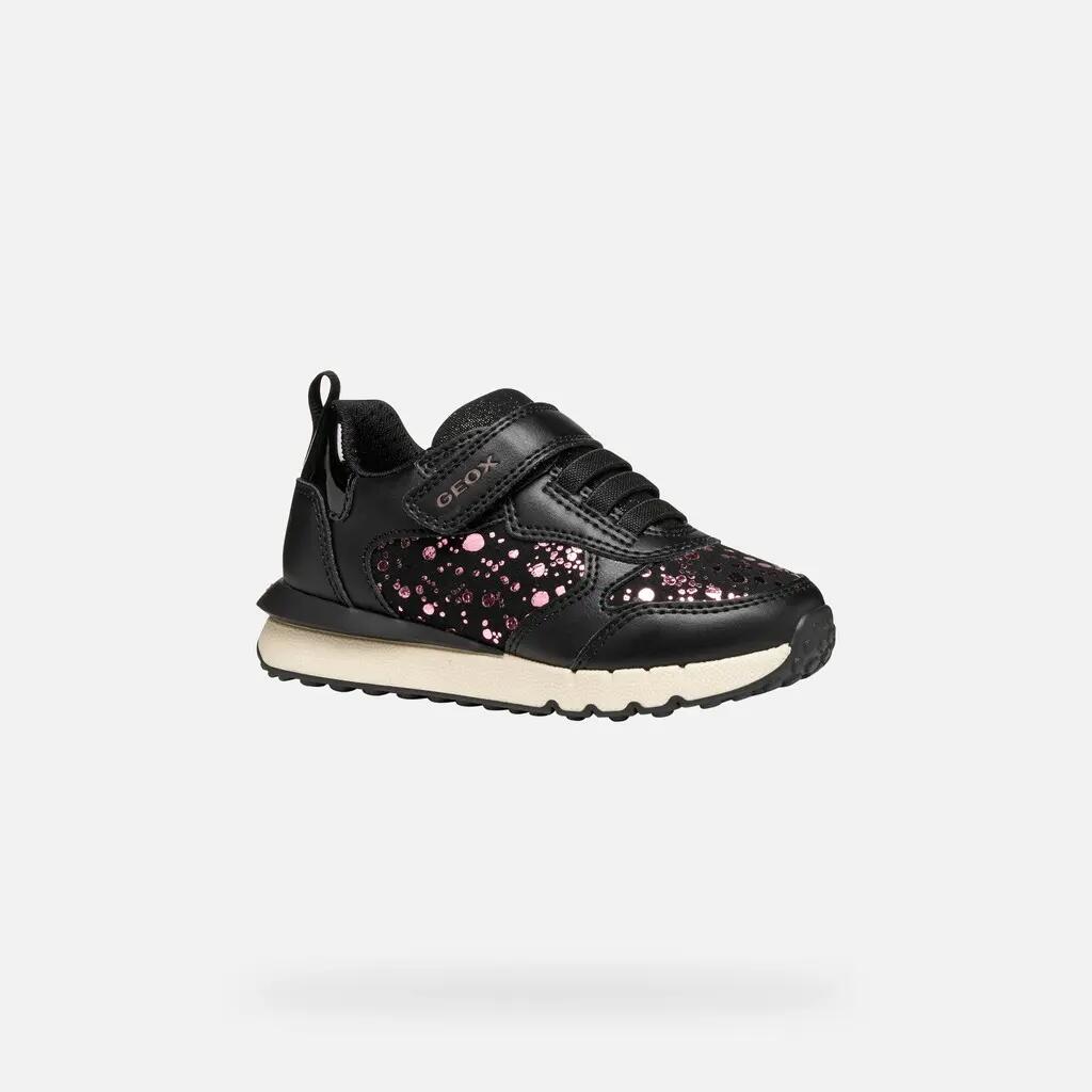 Baskets Fille FASTICS GIRL Noir/Violet 4/7