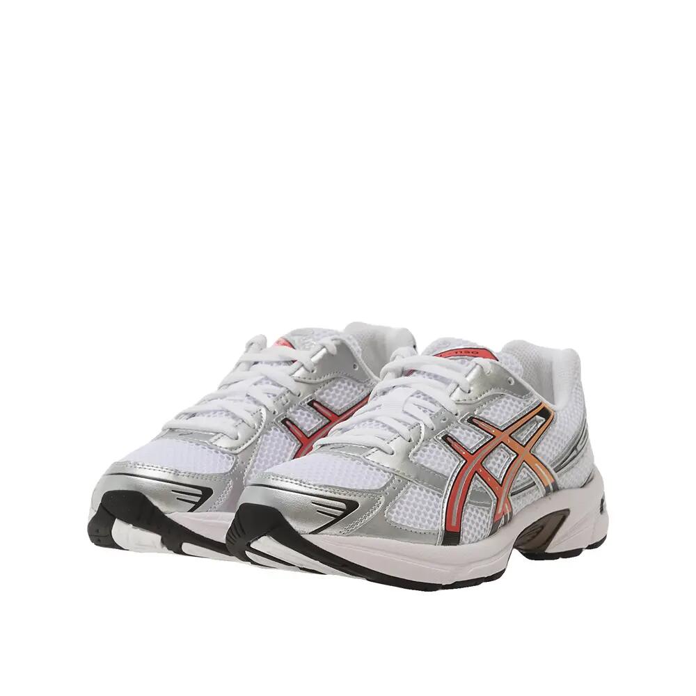Unisex Sportschuhe ASICS GEL-1130 White / Red Snapper 5/6