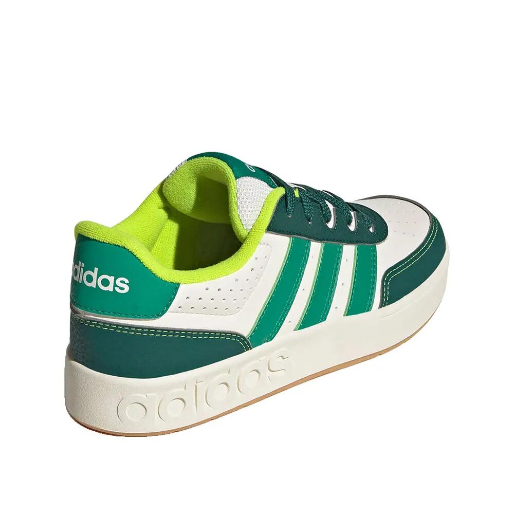 Chaussures adidas Breakbase J Blanc/Vert 7/9