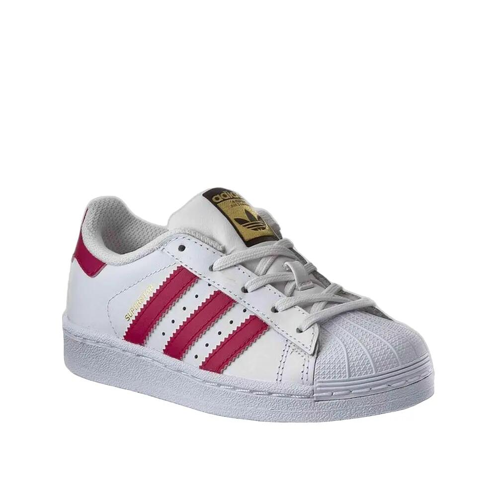 Adidas Superstar Foundation Weiβ/Rosa 1/5