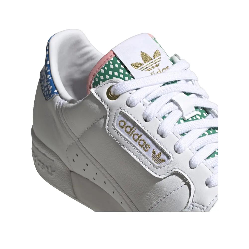 Chaussures adidas Continental 80 Blanc/Or Métallique/Rose Fluo 8/8