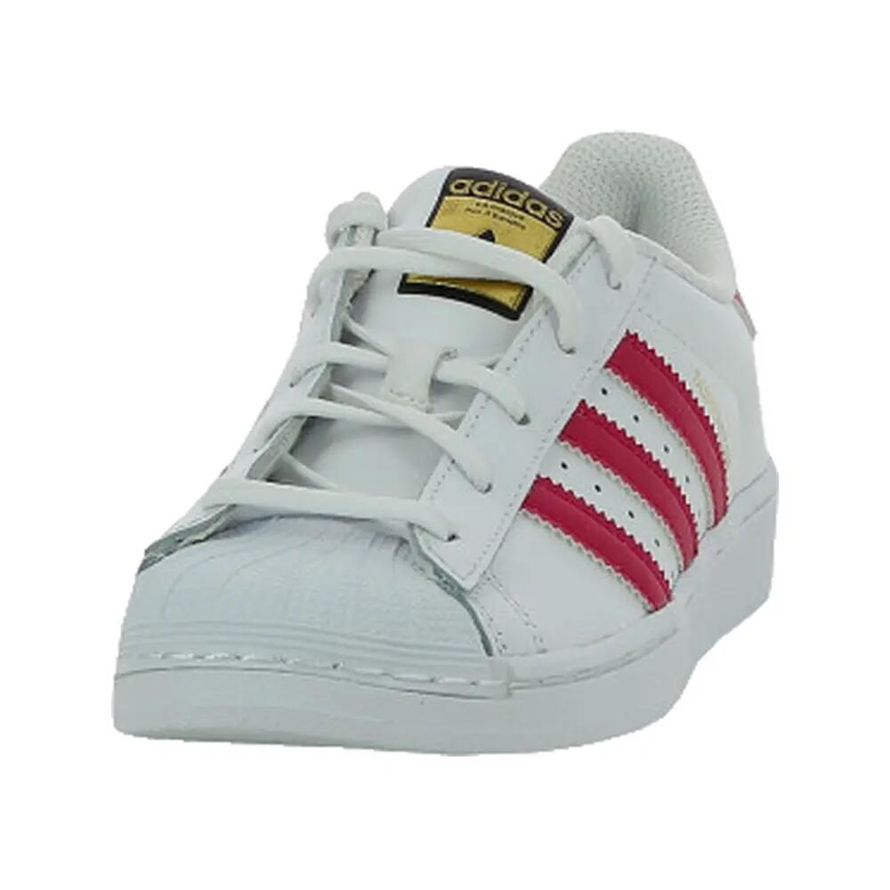 Adidas Superstar Foundation Weiβ/Rosa 2/5