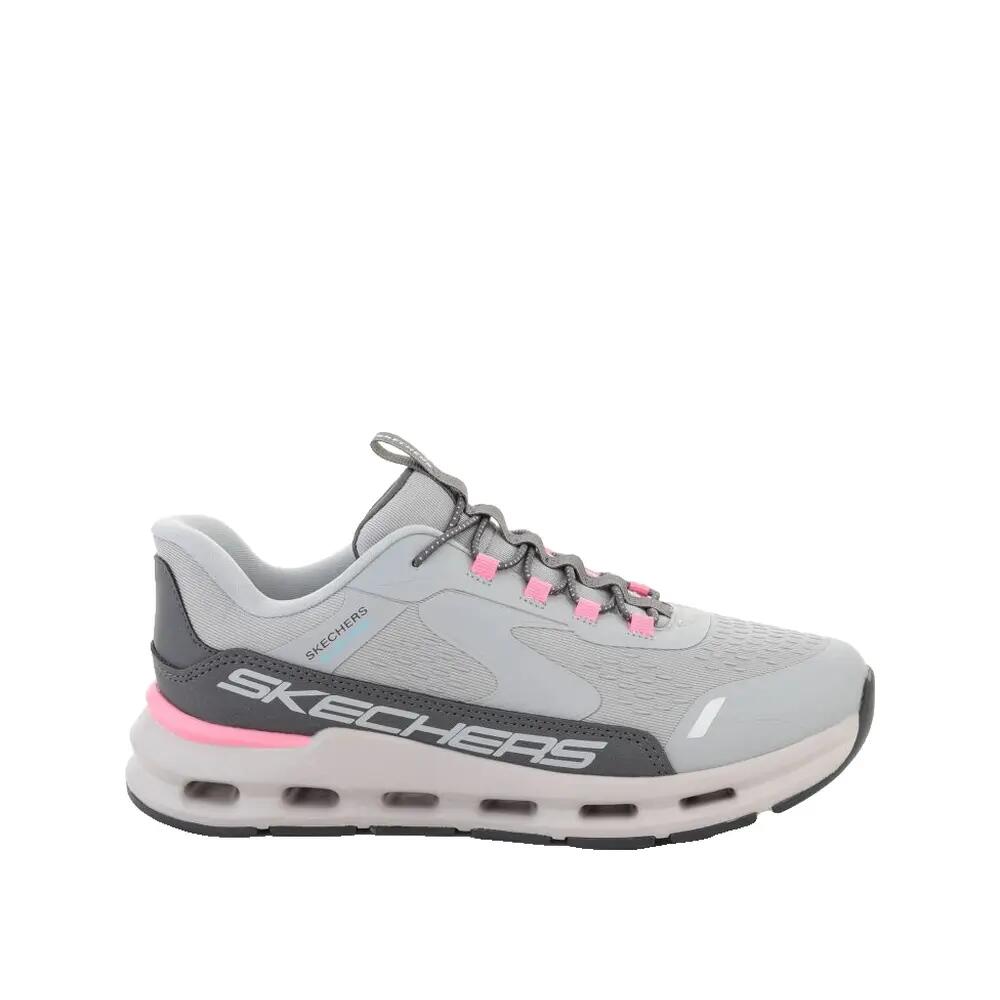 Tênis feminino Skechers cinza. 6/7
