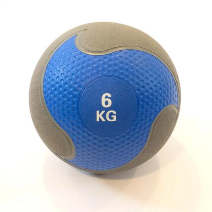 Medizinball aus Gummi - 6 kg