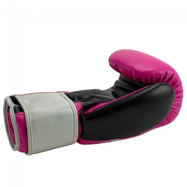 Gants de boxe - Rebel - Noir/Rose/Blanc 7/7