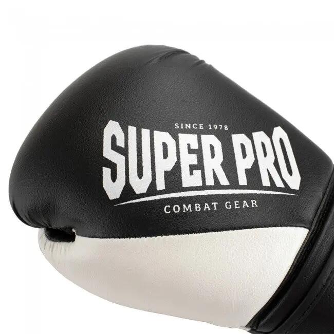 Guantes de boxeo - Ace - En blanco y negro 7/7