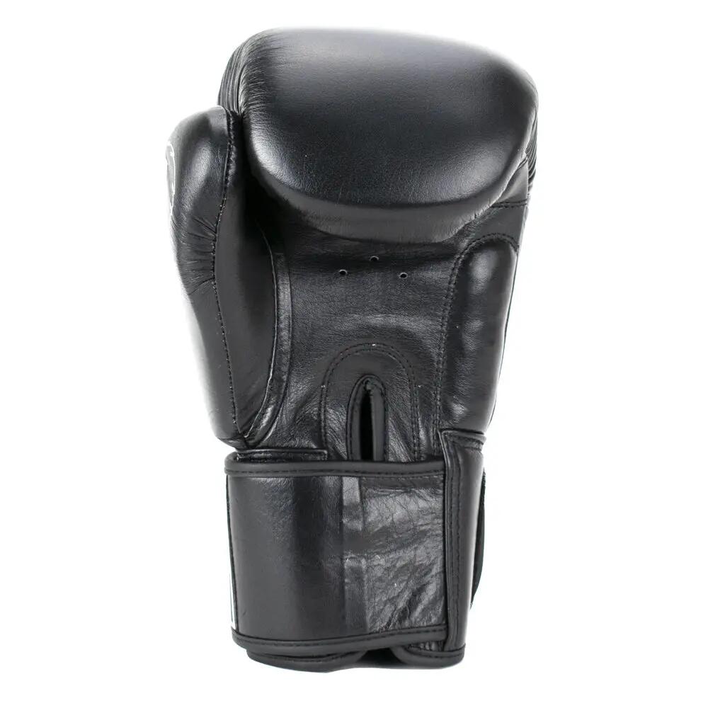 Gants de boxe en cuir - Warrior SE - Noir/Blanc 2/6
