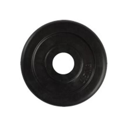 Hantelscheibe - Gummi - 30 mm - 0.5 kg