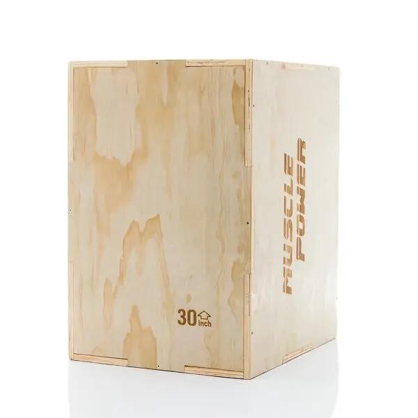 Scatola Plyo in Legno - 3 altezze 3/7