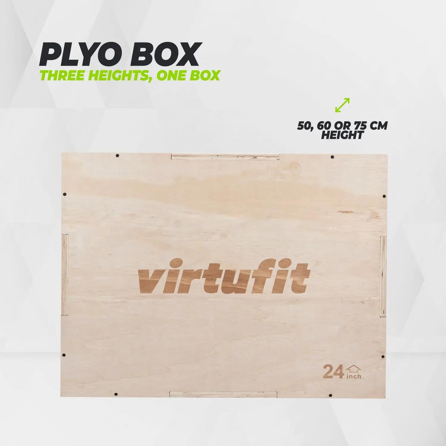 Drewniany Plyo Box 3-w-1 - Duży - 50 x 60 x 75 cm 4/7