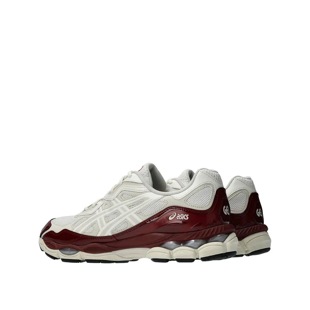 Zapatillas ASICS GEL-NYC Color Crema/Rojo Antiguo 4/6