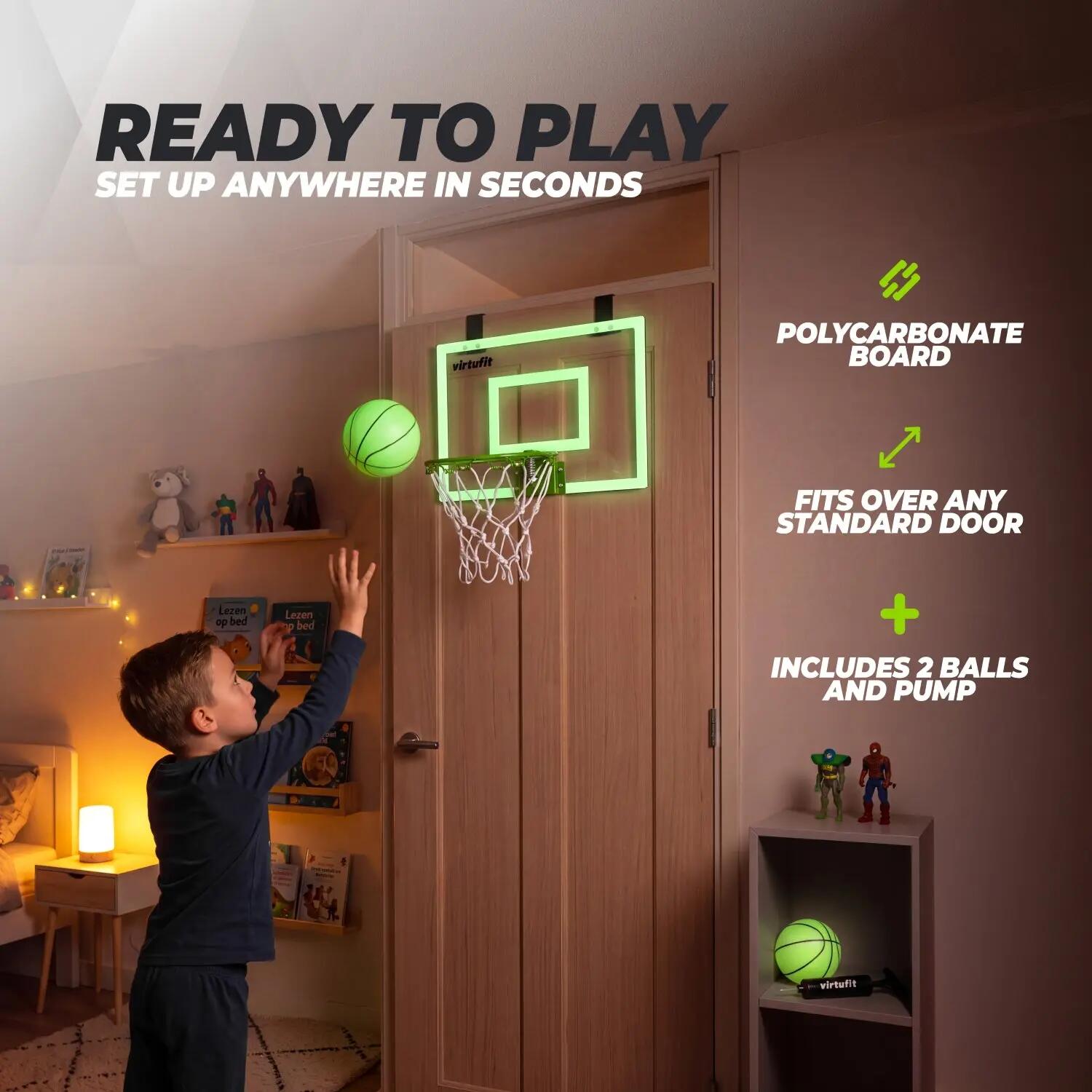 Planche de basket-ball – Mini planche de basket Pro avec 2 balles et pompe – Bri 2/7