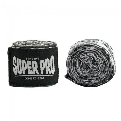 Semi-elastische bandages - camo zwart/grijs/wit