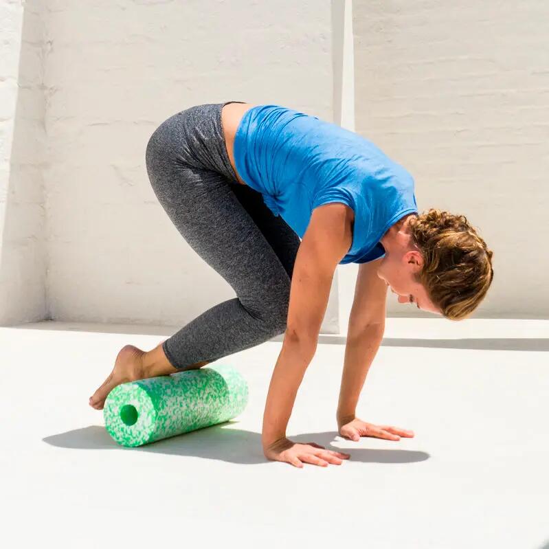 MED Foam Roller - 45 cm - Branco / Verde 4/6