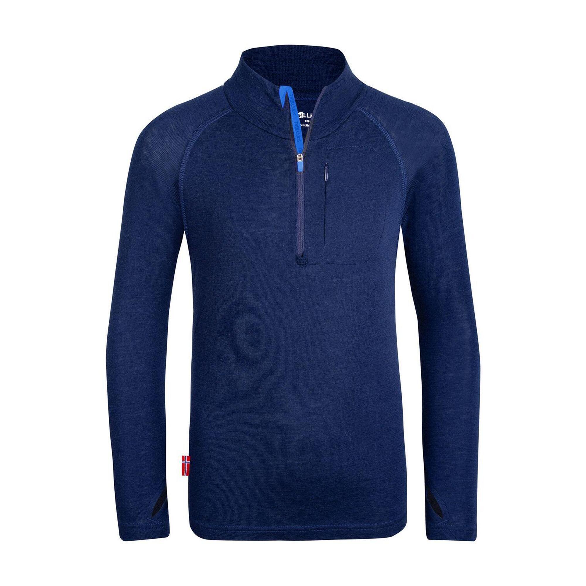 Maglione per bambini Lofoten blu navy/azzurro