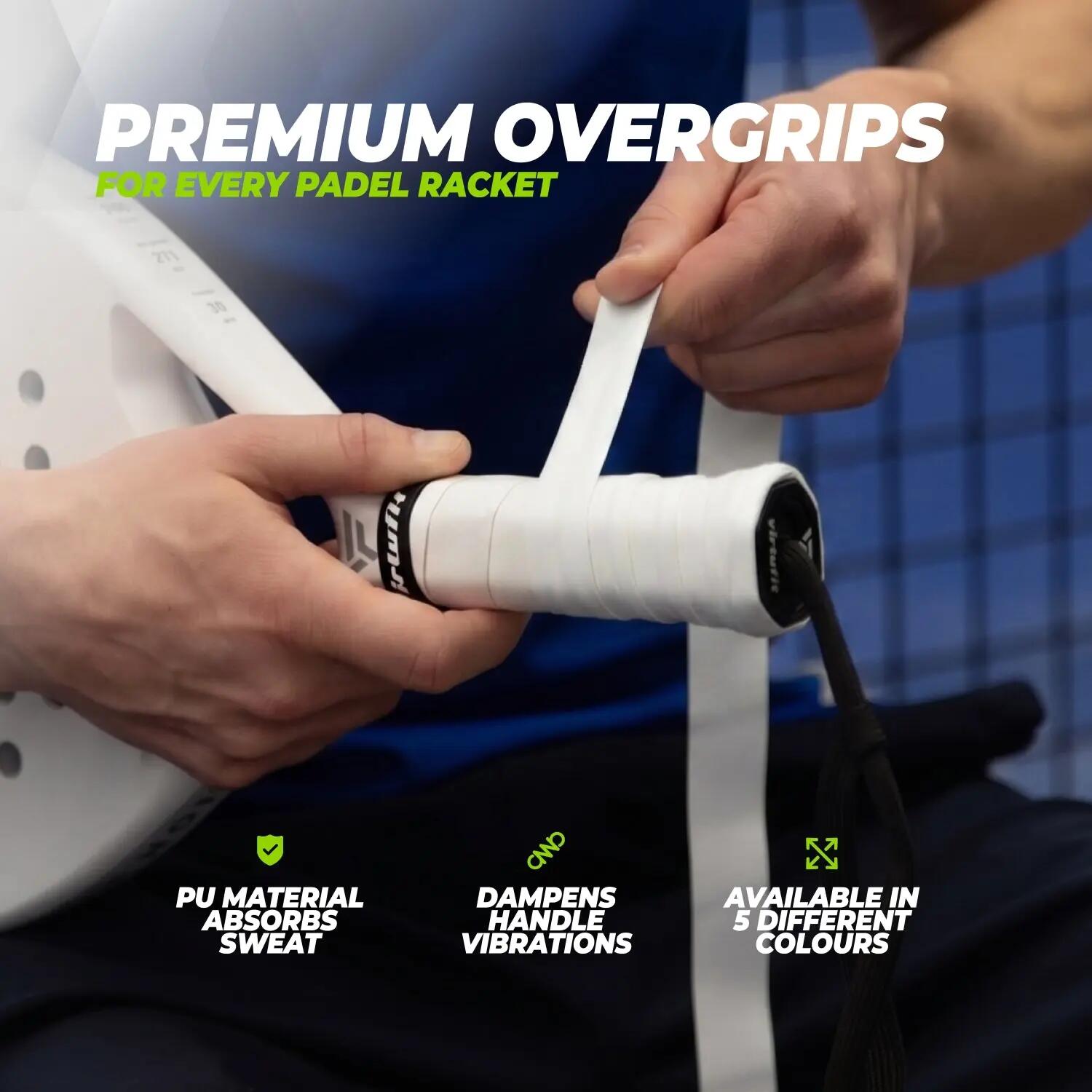 Pro Padel Overgrip - Wit 2/7