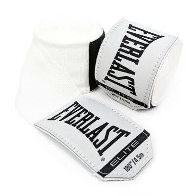 Elite hand wraps - wit - 457 cm