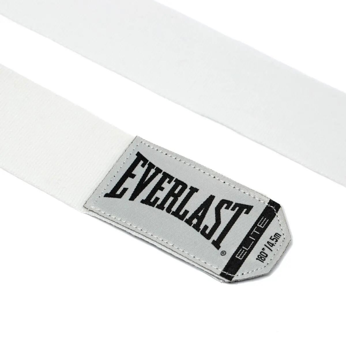 Bandages pour les mains Elite - Blanc - 457 cm 4/5