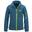 Kinder Fleece Jacke Arendal PRO Petrolgrün/Lime