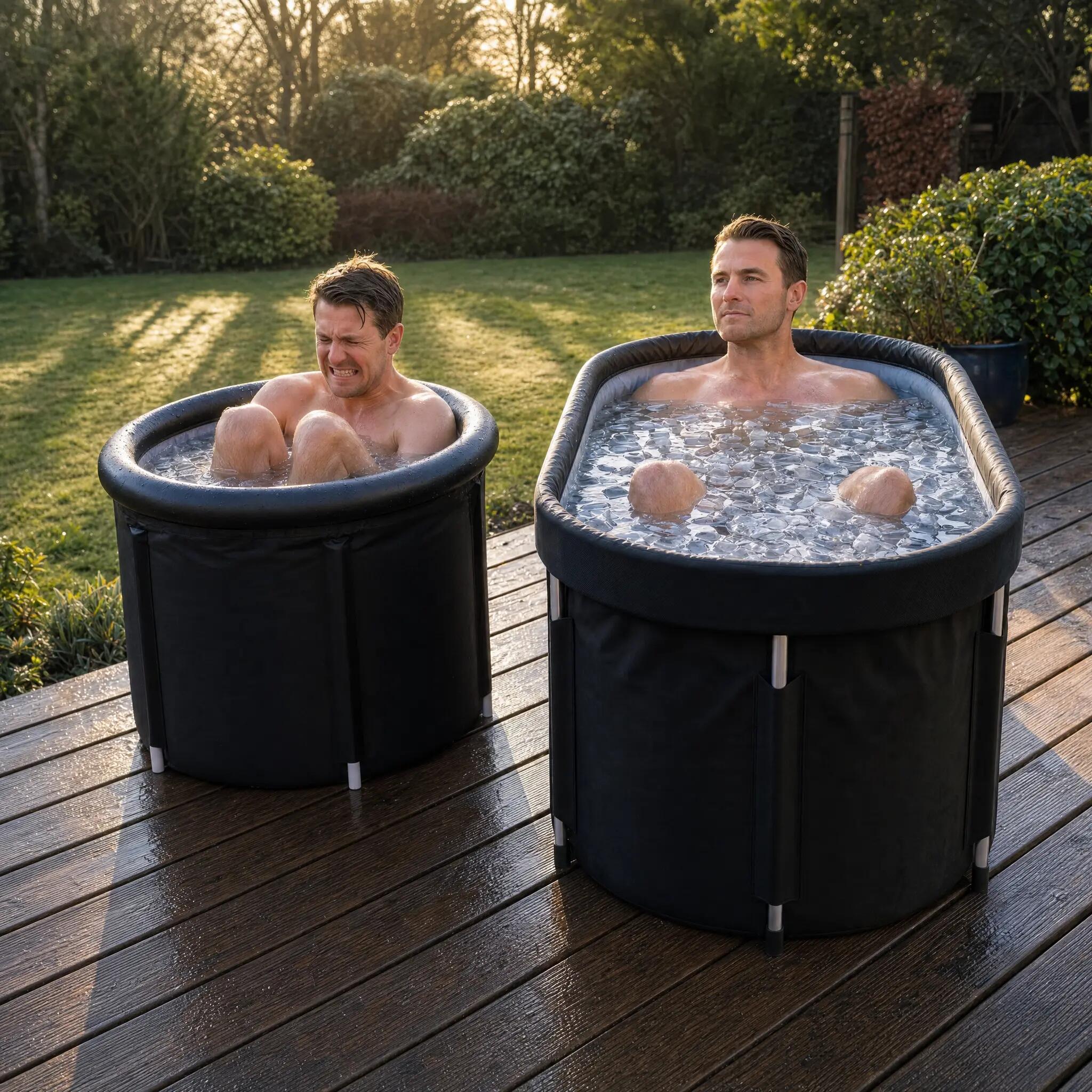 Bañera de hielo - Baño para sentarse - Cubo de hielo - Ice bath 3/6