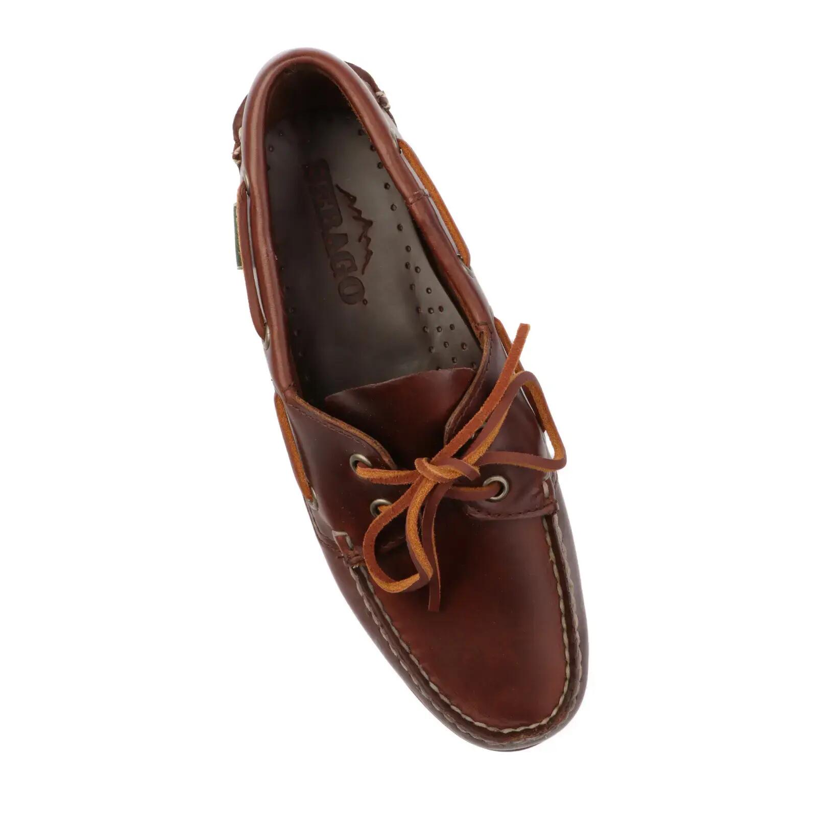 Scarpe da barca da donna Sebago Ranger Waxy 3/6