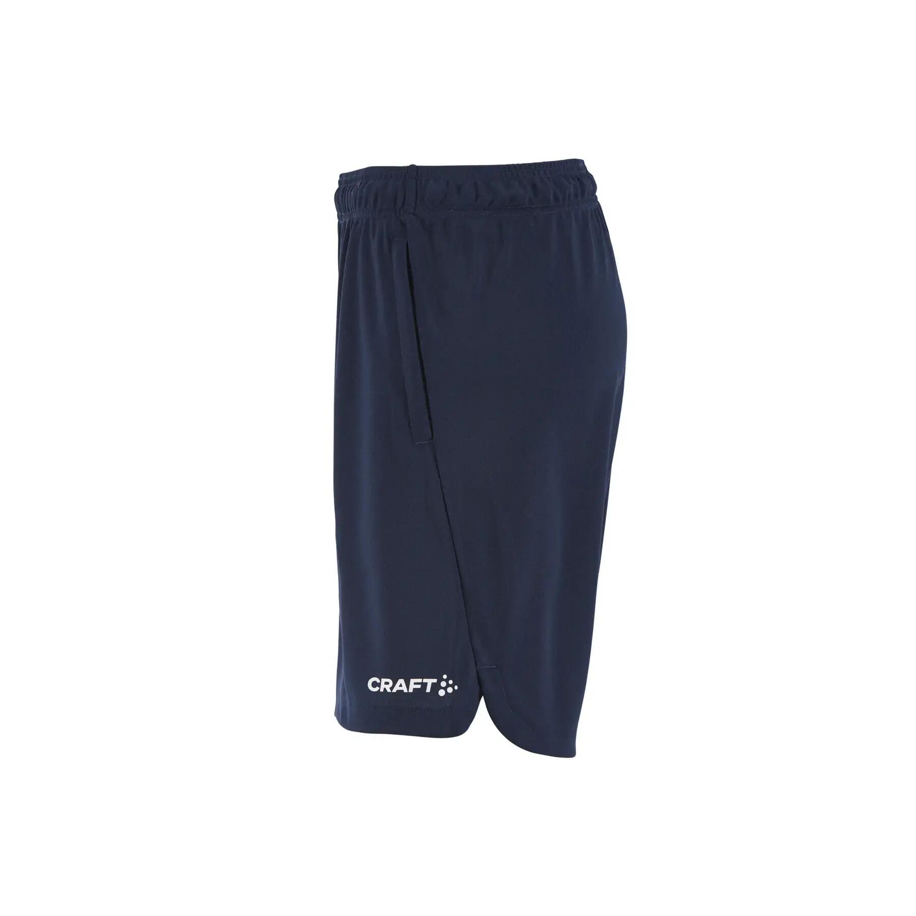 Short de loisir - Homme - Regular fit - Poches zippées - Marine 3/4