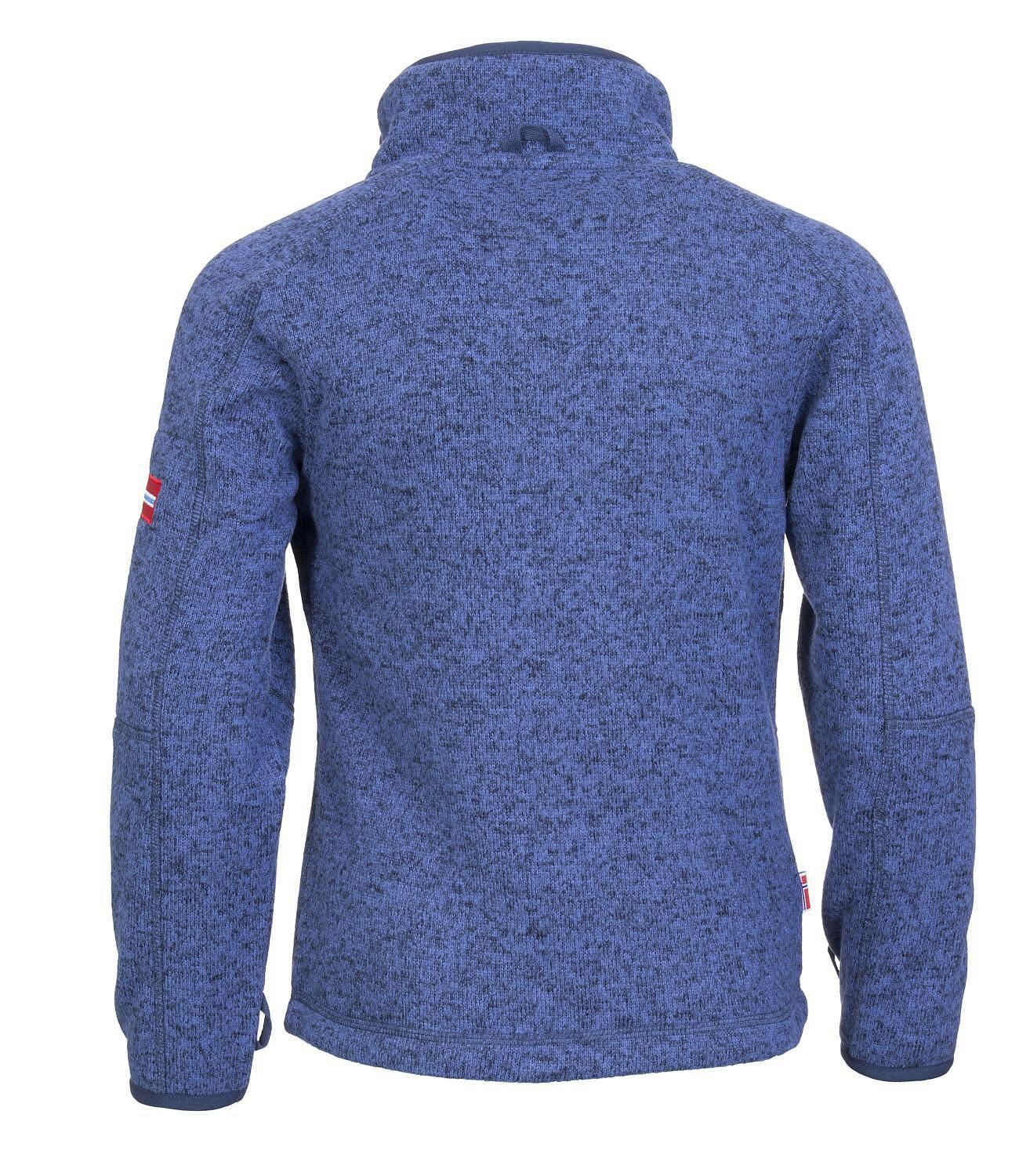 Veste polaire enfant Jondalen bleu français 2/3