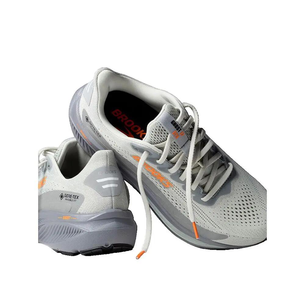 Zapatillas de trail Brooks Ghost 17 GTX Gris/Naranja 4/7