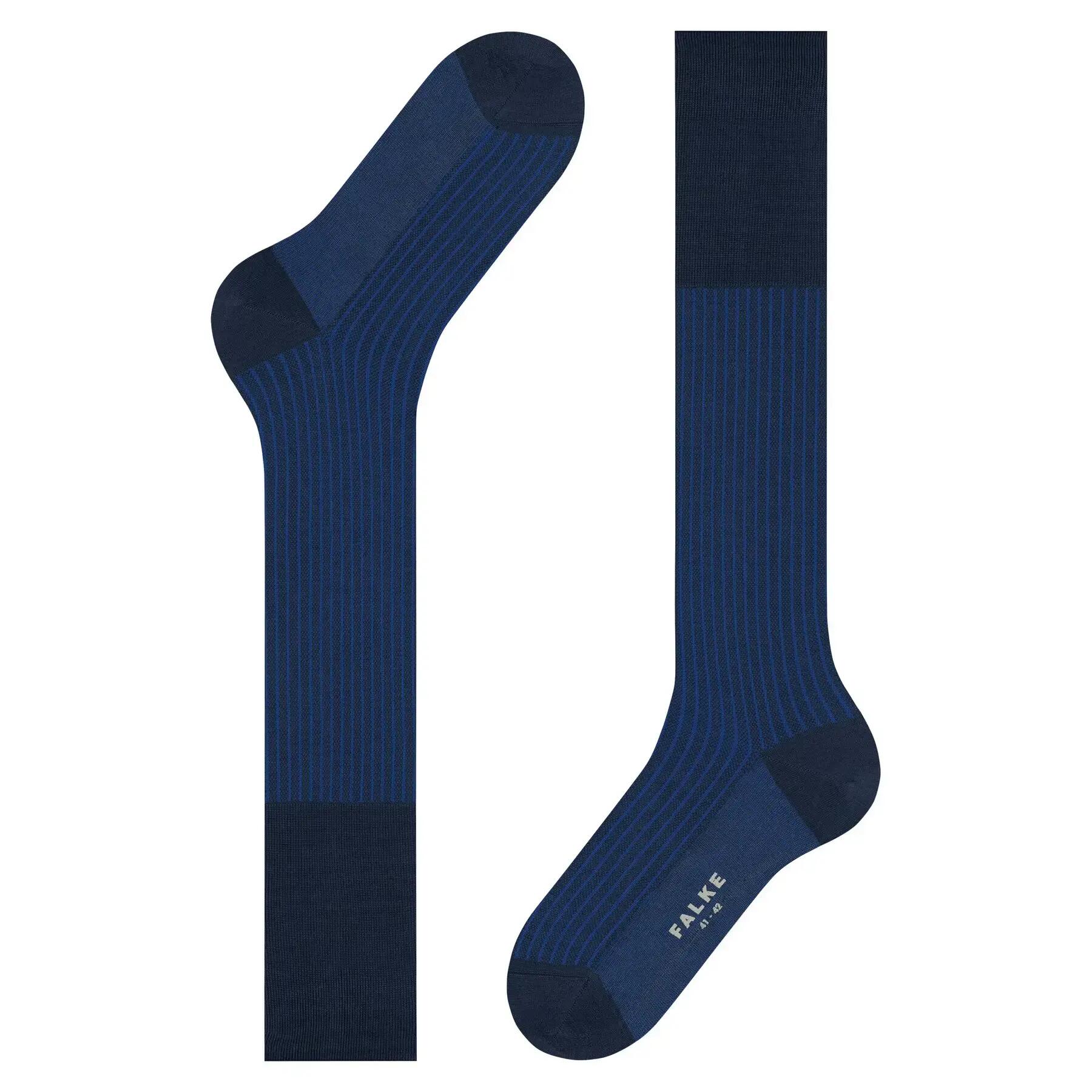 Gestreepte kniekousen Falke Oxford 5/10