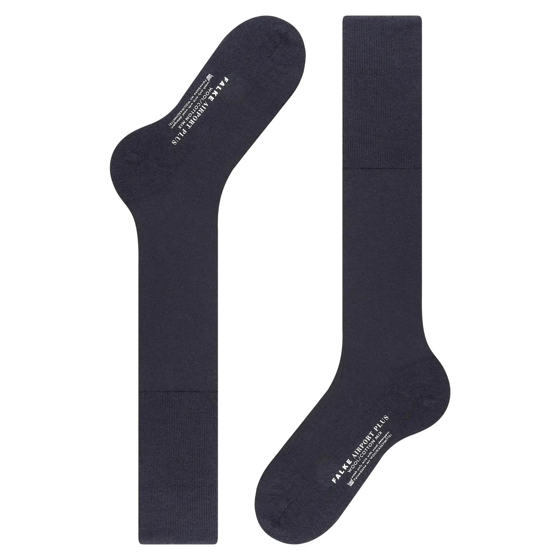 Heren kniekousen Airport Plus - Dark Navy - 45-46 5/9