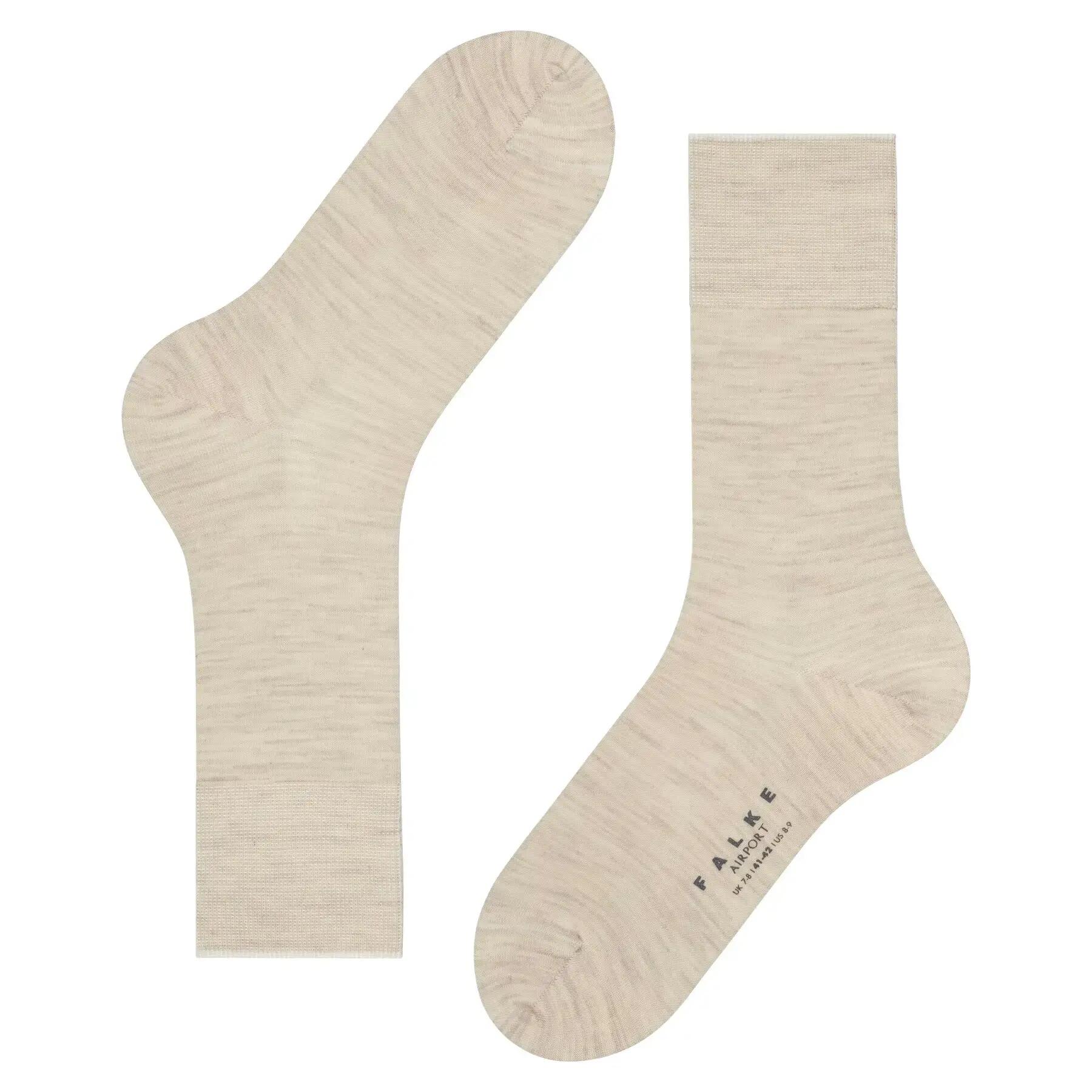 Airport herensokken – Beige melange – 39-40 5/5