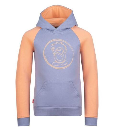 Mädchen Kapuzenpullover Stavanger Gletschergrün/Limonade