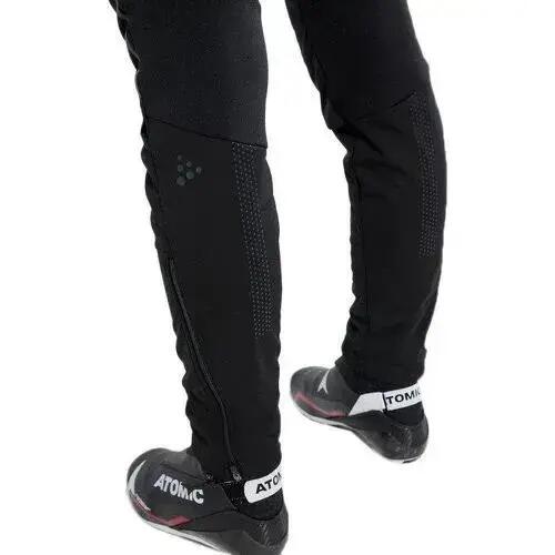 Pantaloni antrenament 1908250 uni negri damă 4/5