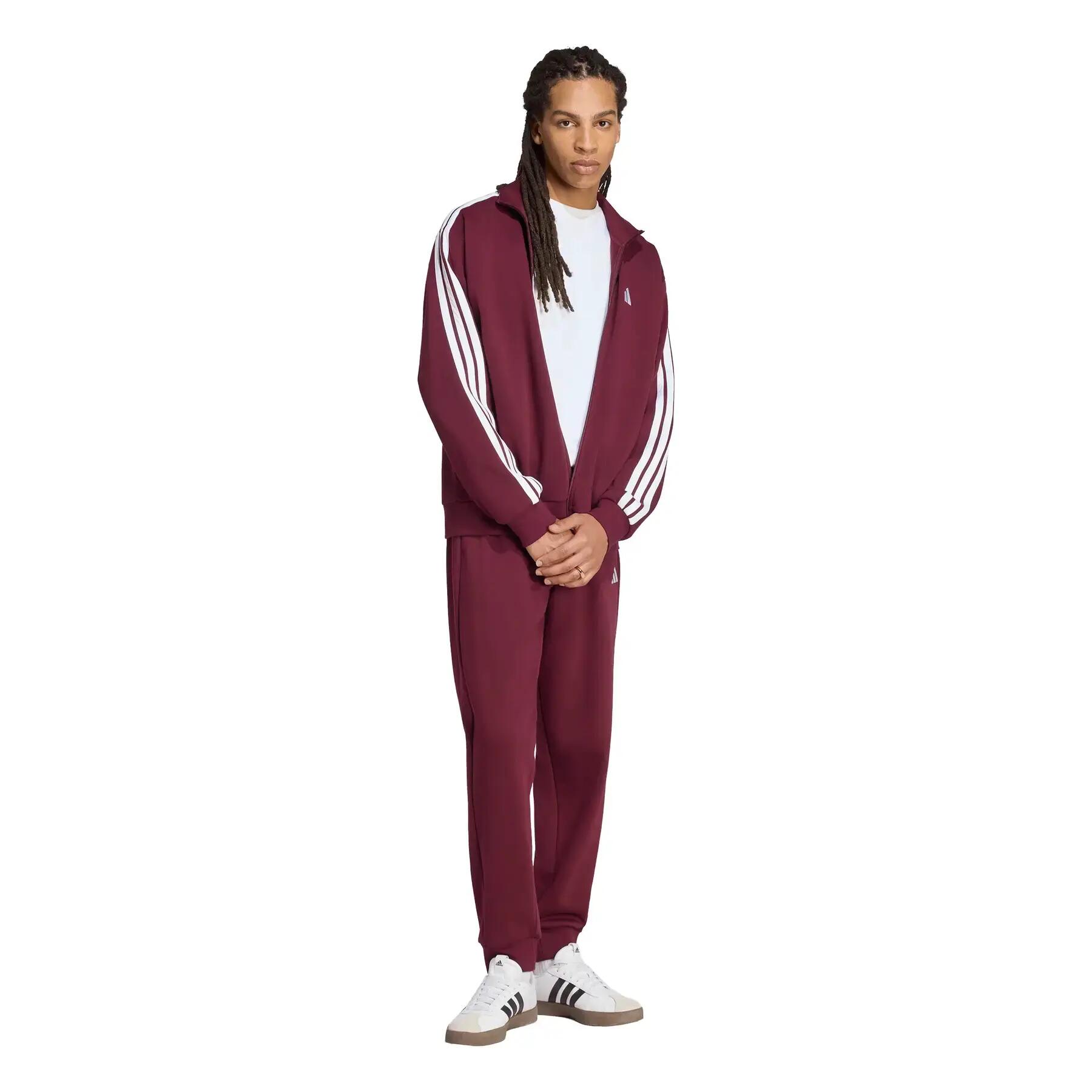 adidas Herren Trainingsanzug 3-Stripes Fleece Tracksuit 6/13