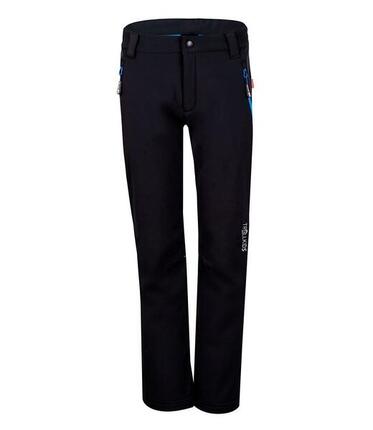Pantalon Softshell Fjell pour enfants Hydrofuge Bleu marine / Magenta