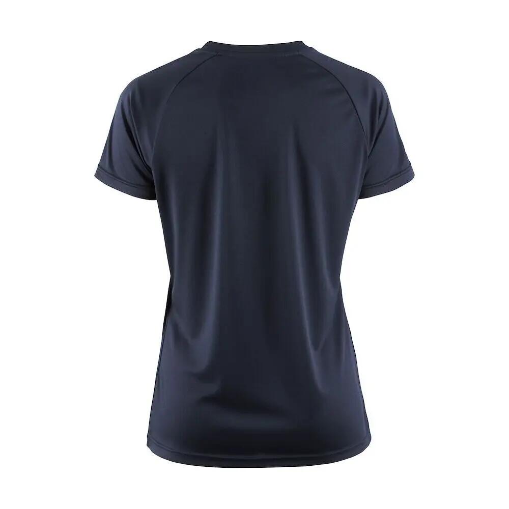 T-shirt - Multisport - Dames - Squad 2.0 - vochtafvoerend - Marine 3/4