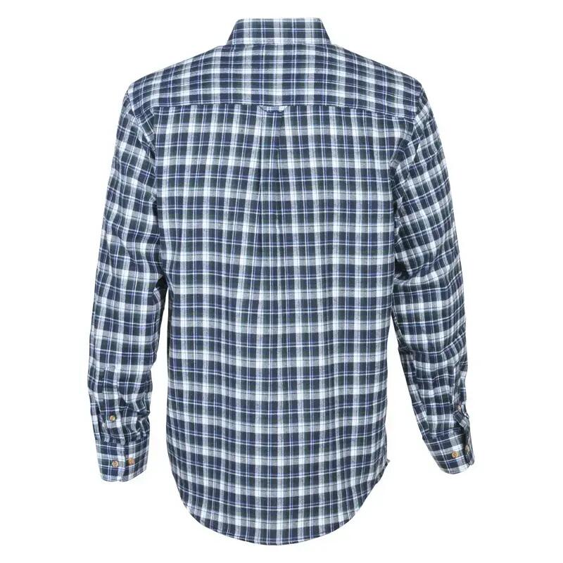 Chemise à Carreaux Percussion Castor Vert-XL 2/2