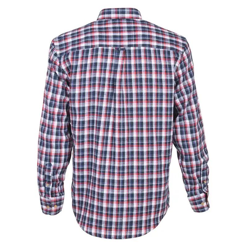 Chemise à Carreaux Percussion Castor Rouge-XXL 2/2