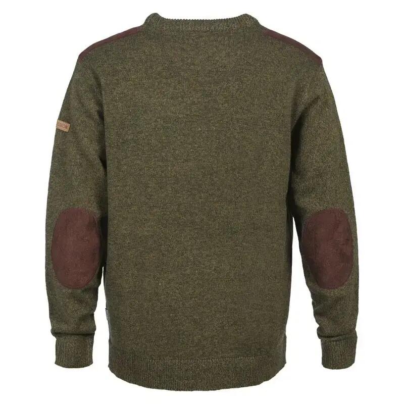 Pull De Chasse Percussion Col Rond Broderie Percussion-S 2/2