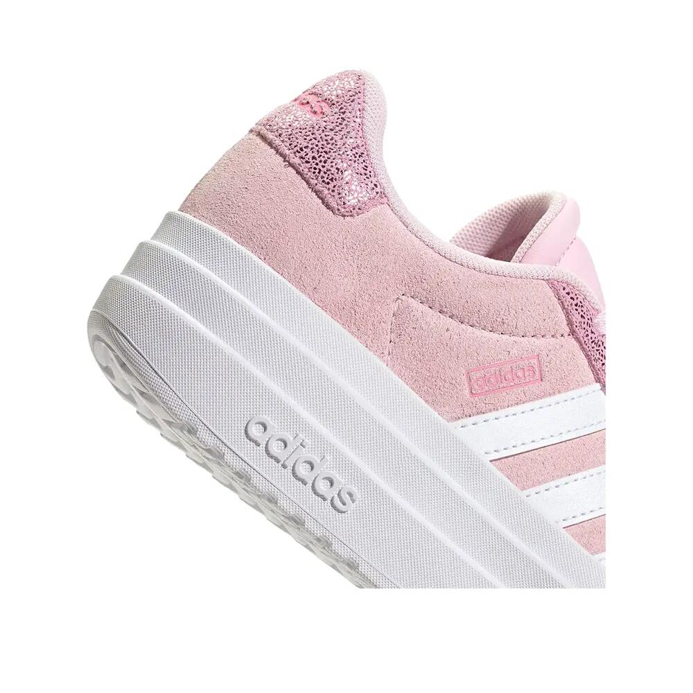Ténis Adidas Modelo Vl Court Bold J Cor Rosa 9/9