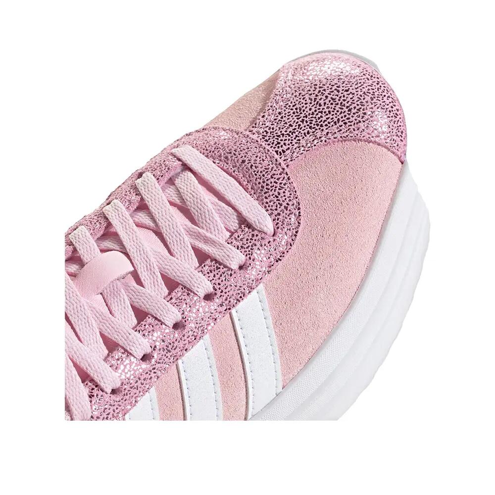 Ténis Adidas Modelo Vl Court Bold J Cor Rosa 8/9
