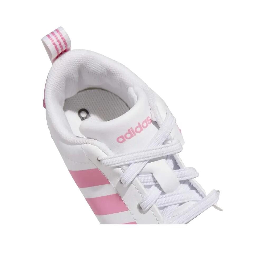 Zapatos adidas Grand Court Crib Blanc/Rose 7/8