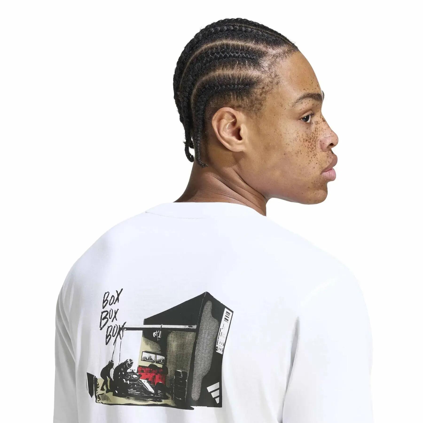T-SHIRT MOTORSPORT BOX 3 CON GRAFICA 6/6