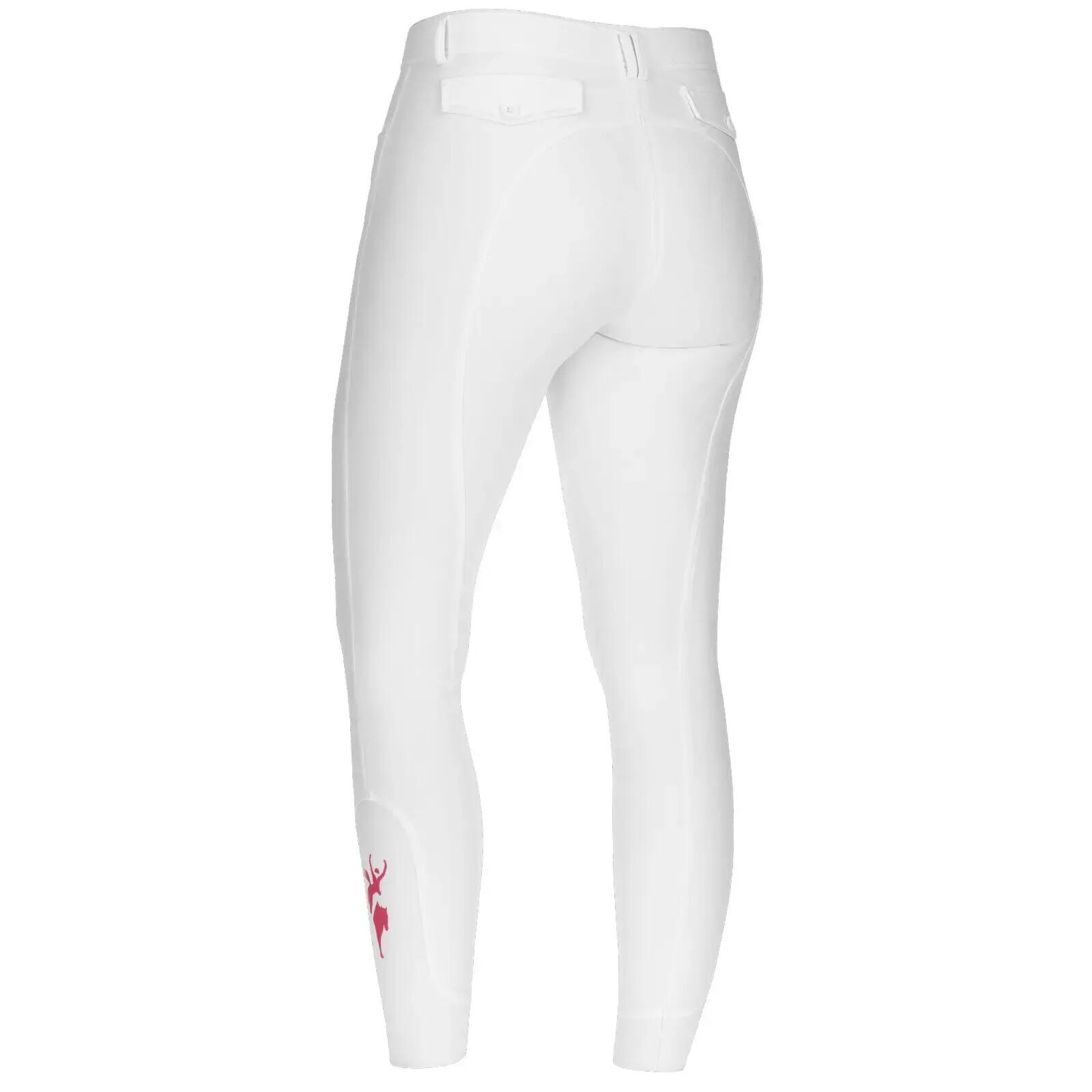 Pantalon équitation à fond intégrale femme Covalliero Janne x PinkRibbon 4/5