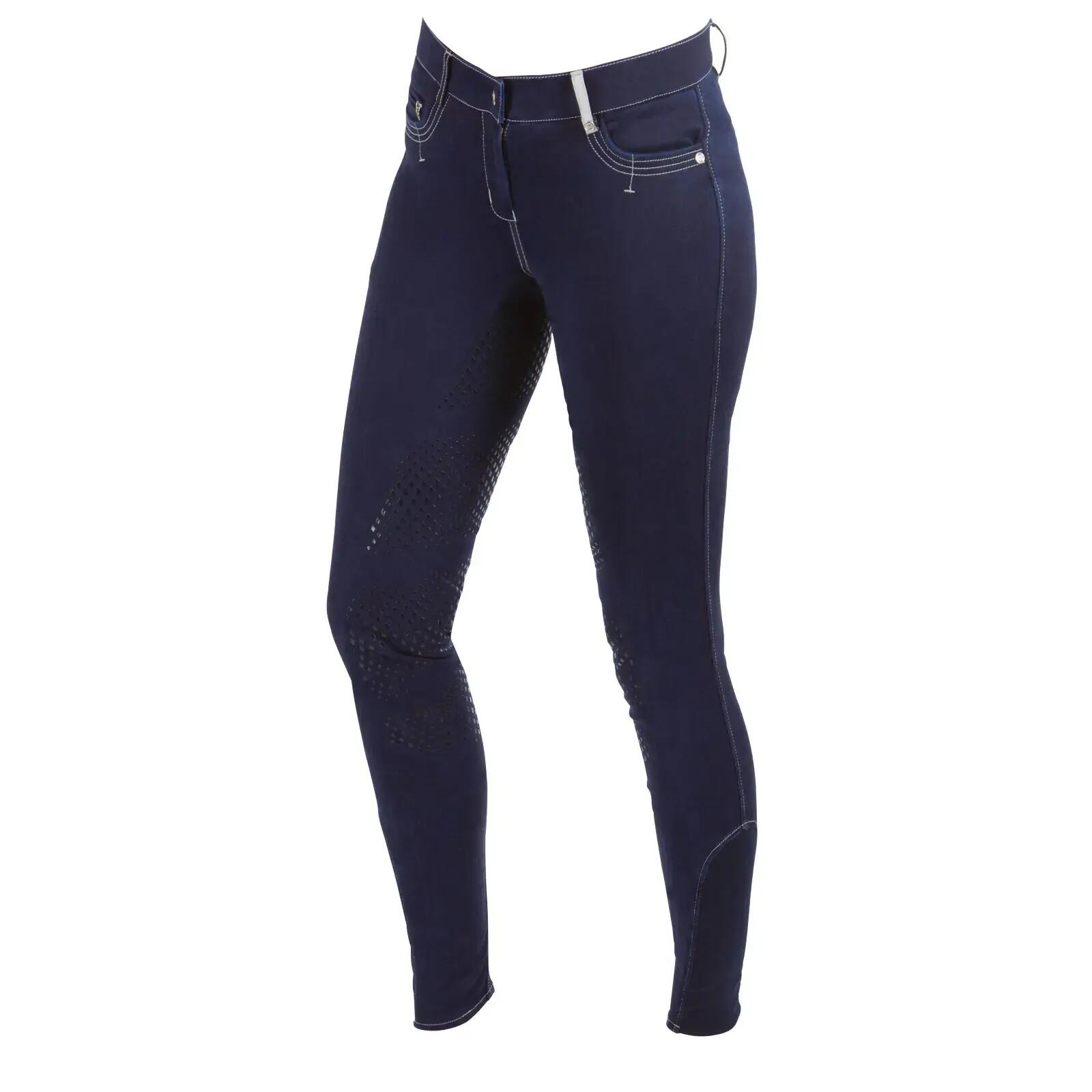 Pantaloni da equitazione full grip da donna Covalliero BasicPlus 2/2