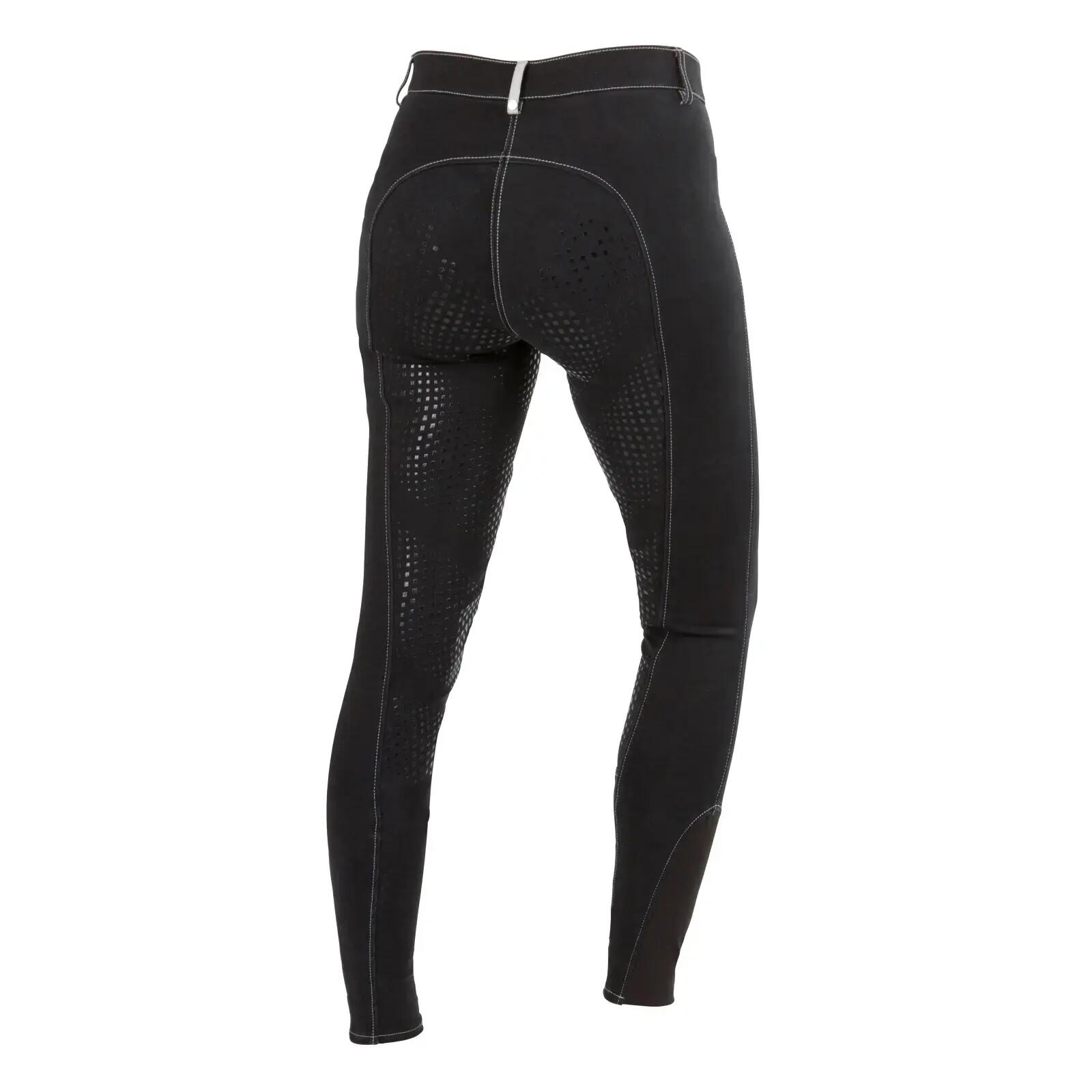 Pantaloni da equitazione full grip da donna Covalliero BasicPlus 2/5
