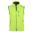 Gilet enfant Trollfjord jaune lime/bleu pétrole